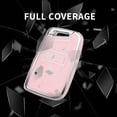 thumbnail image 5 of Key Fob Cover Compatible with Volkswagen Atlas Alltrack Jetta Passat Tiguan Keychain Case Holder Protector,Pink, 5 of 7