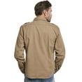 thumbnail image 6 of BRANDIT INDIVIDUAL WEAR Adult Male Rugged Long Sleeve Shirt, Color: Camel, Size: XL, 6 of 7