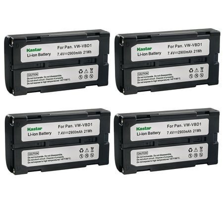

Kastar 4-Pack VW-VBD1 Battery Replacement for Hitachi VM-E540LA VM-E545LA VM-E545LS VM-E555 VM-E555LA VM-E563LA VM-E565 VM-E565LA VM-E568E VM-E568LE VM-E573LA VM-E575LE VM-E635LA