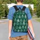 thumbnail image 4 of Easygdp Christmas Trees Mochila Ligera de 15 Pulgadas para Estudiantes, Mochila Cómoda para la Escuela y Viajes, Correas Ajustables, 4 of 6