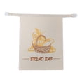 thumbnail image 2 of Bread Bags for Homemade Bread, 1 Pcs Cotton Reusable Bread Bag 13''x17'' with Buckle Seal, for Baking, Fresh Storage, Take Out, Beeswax Bread Bags for Sourdough Baguette Pastries, To Go Bread Bags, D, 2 of 9
