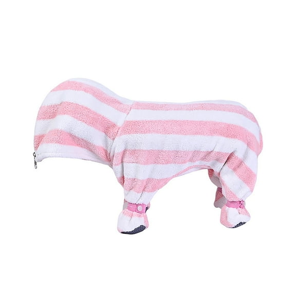 Pet's Clothes Christmas Full Hoodie With Booties All Weather Jumpsuit For Small Medium Large Breed Puppies Windproof Warm Soft Comfortable