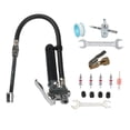 thumbnail image 3 of Dickly Tire Inflator,Tire Pressure Gauge with Hose Wrench Tool 120PSI Lock on Air Chuck Black with Core, 3 of 9