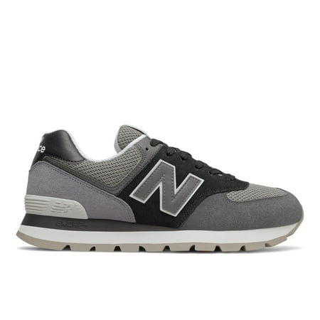 New Balance 574 Mens Shoes Size 7.5, Color: Black/Magnet