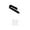 Black, variant on Modern Acrylic Bathroom Towel Holder and Wall Mounted Bar for Hand Towels in Brushed Black Finish