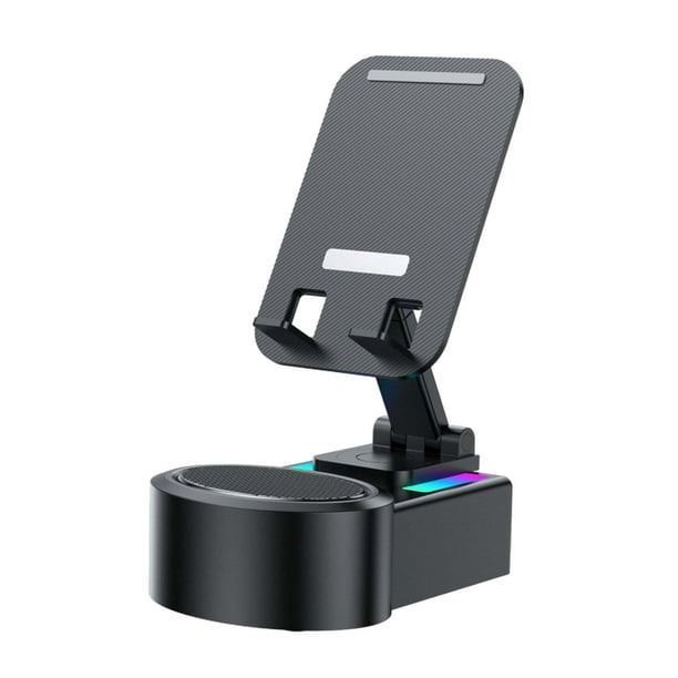 Soporte plegable para teléfono,Soporte plegable para teléfono móvil con soporte de escritorio para teléfono móvil,Soporte plegable para teléfono con altavoz de audio Inicio,Altavoz de