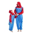 thumbnail image 1 of Pijama de una pieza con dibujos animados para niños, traje de actuación con diseño de dinosaurio y unicornio, camisón de monstruo sónico, 1 of 5