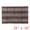 Brown, variant on Unique Bargains Ultra Soft Non Slip Machine Washable Chenille Bath Mat Grey 24" x 16"