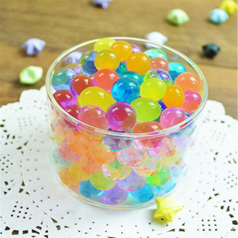 ORBEEZ groß 8 Farben Boden Wasser Perlen Vase Magic Balls Decor Kristall