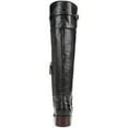 thumbnail image 3 of Franco Sarto Womens Jazrin Leather Wide Calf Knee-High Boots, 3 of 5