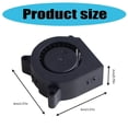thumbnail image 3 of 40x40x20MM 24V 0.16A Cooling Fan Replacement Double Bearing Fan 12000RPM 3D Printer Cooling Radiators Fan for K1, 3 of 5