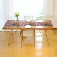 thumbnail image 3 of Yayeee Table Runner 90 inches Long Home Kitchen Dinning Party Decoration, Orange Vibrant Flowers, 3 of 7
