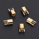 thumbnail image 3 of Conector hembra MMCX para montaje en PCB con soldadura recta, chapado en oro, 3 pines, 3 of 5