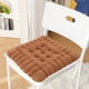 thumbnail image 5 of Cojín de Suelo para Oficina, Suave y Aterciopelado, Cómodo Tatami, Multiusos para El Hogar y El Exterior, Cómodo Soporte para Largas Sesiones, 40 Cm, Color Café, 1 Unidad., 5 of 7