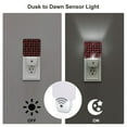 thumbnail image 3 of Fotbe Heart and love Pattern Plug-in LED Backlit Night Light with Motion Sensor & Dusk to Dawn Sensor Energy Efficient Night Light, Bedroom Night Light-UK, 3 of 7