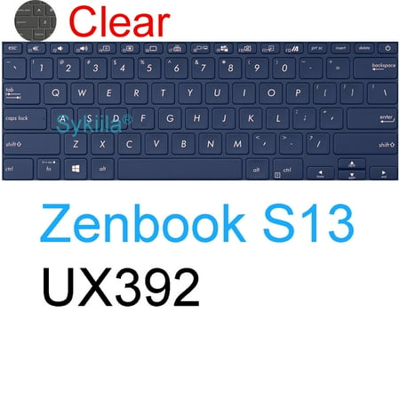 Keyboard Cover for ASUS Zenbook 13 OLED Flip S13 UX5304 UM5302 UP5302 UX393 UX392 UX390 UX371 UX363 Silicone Protector Skin Case Clear