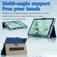 thumbnail image 6 of 【RUIXH】for Ecopad T5 11 inch Tablet Case Ecopad Android 15 protective Case Premium PU Leather Lightweight and Portable Built-in Stand and Pen Slot Design With Wrist Strap, 6 of 7