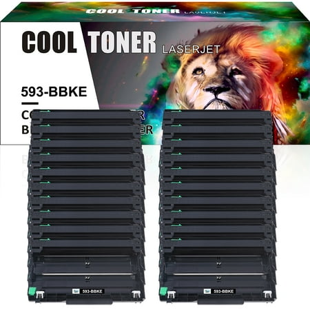 Cool Toner Compatible Drum Unit Replacement for Dell 593-BBKE for Use with E310dw E514dw E515dn E515dw High Yield (Black,20-Pack)