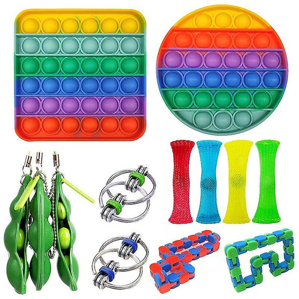 13pcs Pack Fidget Toys Conjunto de juguetes sensoriales Antistress Relief Fidget Toys