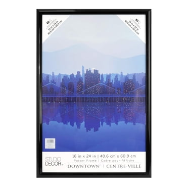 Mainstays Poster and Wall Frame, 20 inches by 28 inches, Black ...