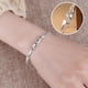 thumbnail image 5 of Fiudx Pulsera de La Amistad, Ajustable, Disímil Manos, Plata de Ley S925, Elegante Accesorio para Día a Día, Ideal para Regal a Mujeres, Ideal para Cualquier Temporada, 8 Mm Ancho, 1 Unidad Incluida., 5 of 7