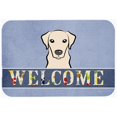 thumbnail image 1 of Carolines Treasures BB1408CMT Yellow Labrador Welcome Kitchen & Bath Mat, 20 x 30, 1 of 1