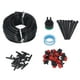 thumbnail image 1 of Desiderio Kit de riego por goteo, 49,2 pies de longitud, 4/7 tubos, sistema de riego por goteo automático de plástico para plantas en macetas, invernadero de jardín, 1 of 8