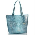 thumbnail image 2 of Brahmin Ellen Artic Blue Light Blue/Metallic/Silver Melbourne Tote Satchel, 2 of 5