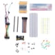 thumbnail image 1 of Cables de puente de bricolaje, kit de inicio electrónico Kit surtido de resistencias sin soldadura Módulo de fuente de alimentación Uso conveniente, 1 of 14