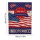 thumbnail image 3 of Independence Day Linen Garden Flag 12 X 18 Inch Double Sided Printed Yard Decoration, 3 of 8