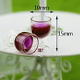 thumbnail image 2 of 10 Piezas 1/12 Copas de Vino En Miniatura Zulema Copa de Vino de Casa de Muñecas, 2 of 8