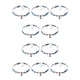 thumbnail image 2 of Jumpingount American Flag Chokers Necklace Flexible Trendy Necklaces Jewelry Decorations Day Star Valentines for Women Daily Wear Bandera 10piezas Jumpingount CBP502402, 2 of 6