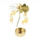 thumbnail image 2 of Candelabro giratorio para velas de té, regalo de Navidad, luz de ambiente, decoración de bodas Ciervo, 2 of 9