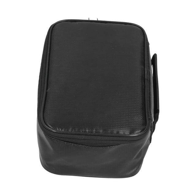 Certificate Storage Bag, File Organizer Bag Safe With Lock For Money For Hiking For Card For Office For Travel Black