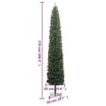 thumbnail image 1 of vidaXL Slim Christmas Tree 300 LEDs & Ball Set 270 cm, 1 of 5