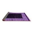 thumbnail image 2 of Ahgly Company Indoor Round Abstract Purple Modern Area Rugs, 5' Round, 2 of 4