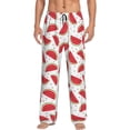 thumbnail image 2 of Goofa Watermelon Printed Soft Pajama Pants for Men, Wide Leg Comfy Casual Lounge Yoga Pants-X-Large, 2 of 9