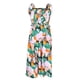 thumbnail image 1 of Vestido bohemio de verano para mujer de Tobrief, con tirantes finos, escote cuadrado, volantes y vaporoso, vestido largo playero, 1 of 7