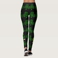 thumbnail image 6 of Bjutir Womens St. Patrick'S Day Leggings Tights Women'S Paddy Stripes Good Luck Green Pants Print Leggings Pants For Yoga Running Pilates Gym, 6 of 7