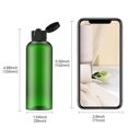 thumbnail image 4 of LISAPACK 3.4Oz Travel Bottles with Flip Cap (5 Pcs) Empty Dispenser Container for Travel Size Cosmetics (100ml, Green), 4 of 7
