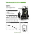 thumbnail image 2 of Eco Flo EFSA33 1/3 HP Cast Iron Sump Pump, 2 of 11