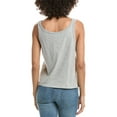 thumbnail image 2 of Michael Stars womens  Olympia Boyfriend Tank, s, Grey, 2 of 3