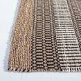 thumbnail image 3 of SAFAVIEH Natural Fiber Quincy Striped Runner Rug, Black/Natural, 2'3" x 8', 3 of 8