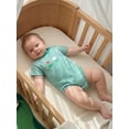thumbnail image 6 of BemeyourBBs Newborn Baby Boy Golf Outfit Infant Baby Boys Summer Clothes Waffled Bubble Romper Golf Themed Embroidery Striped Short Sleeve Bodysuit One Piece Jumpsuit, 6 of 8