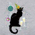 thumbnail image 3 of CafePress - Chat Noir New Years Party Coun Long Sleeve T Shirt - Womens Baseball Tee, 3 of 4