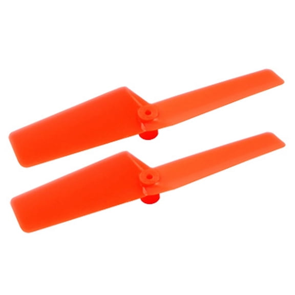 Microheli Long Plastic Tail Blade 47mm (ORANGE) - MCPXBL / BL2
