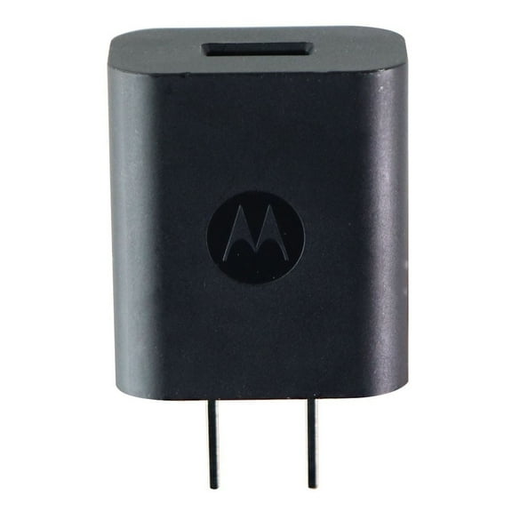 Motorola Single USB AC Smartphone Charger, Black