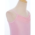 thumbnail image 4 of TiaoBug Kids Girls Gymnastics Leotard with Tutu Skirt Ballerina Dress Ballet Dance Practice Outfits Pink 8, 4 of 7