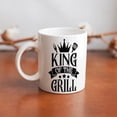 thumbnail image 6 of King Of The Grill Coffee Mug, Comfortable To Hold, Birthday Present For Men Women Wife Husband Daughter Friends, 6 of 6