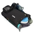 thumbnail image 3 of Drawstring Mesh Swim Backpack with Wet Pocket Lightweight Sports Equipment Bag for Swimming Gym Workout Grer Hand Carry Handle Beach Pool, Black, 3 of 8